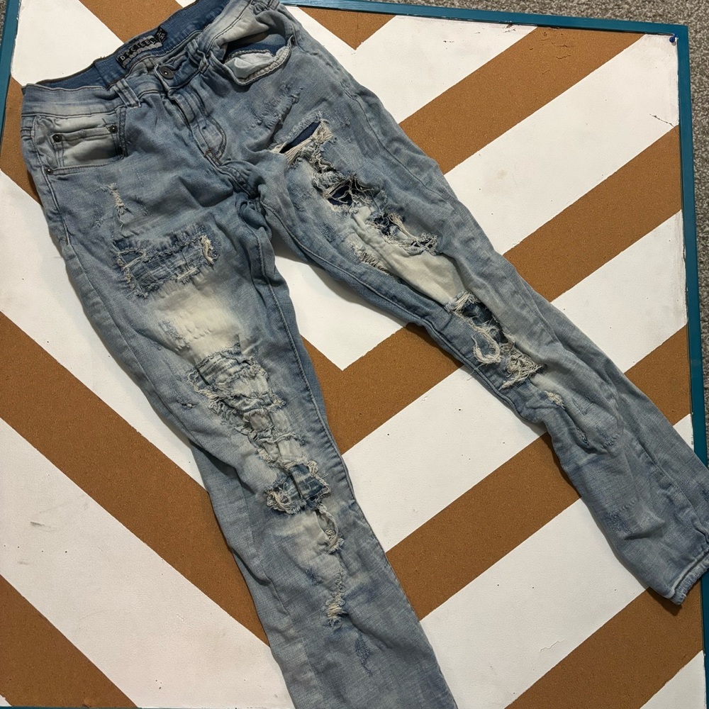 Decibel Ripped skinny jeans
